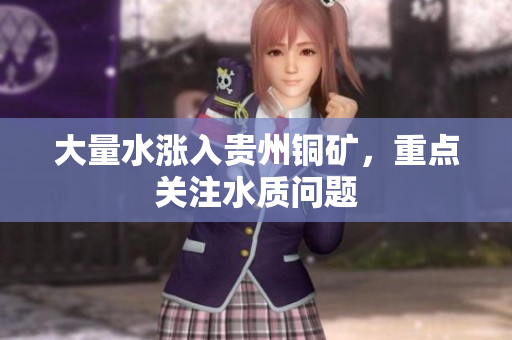 大量水涨入贵州铜矿，重点关注水质问题