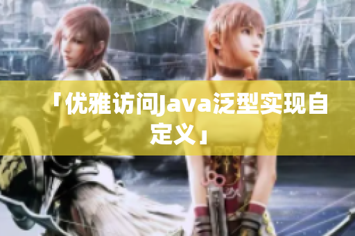 「优雅访问Java泛型实现自定义」