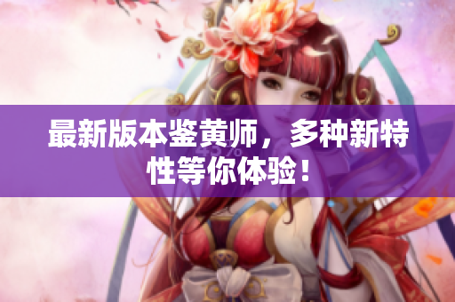 最新版本鉴黄师，多种新特性等你体验！