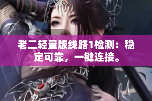 老二轻量版线路1检测：稳定可靠，一键连接。