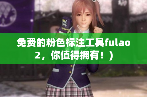 免费的粉色标注工具fulao2，你值得拥有！)