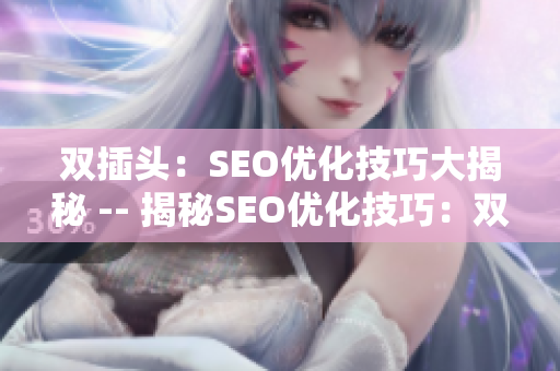 双插头：SEO优化技巧大揭秘 -- 揭秘SEO优化技巧：双插头使用攻略