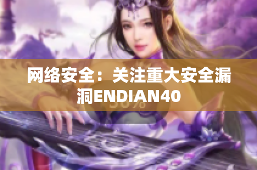 网络安全：关注重大安全漏洞ENDIAN40
