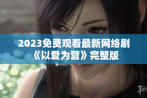 2023免费观看最新网络剧《以爱为营》完整版