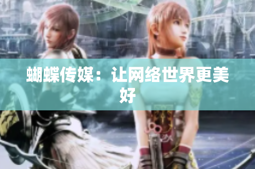 蝴蝶传媒：让网络世界更美好
