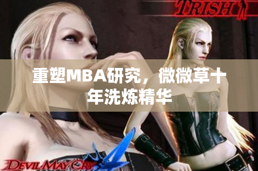 重塑MBA研究，微微草十年洗炼精华