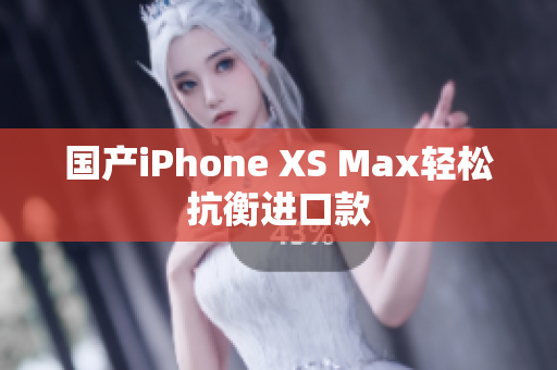 国产iPhone XS Max轻松抗衡进口款
