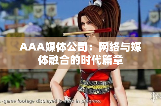 AAA媒体公司：网络与媒体融合的时代篇章