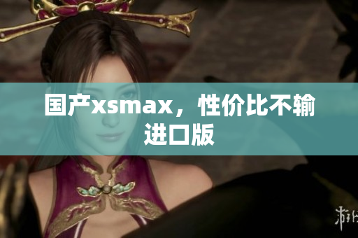 国产xsmax，性价比不输进口版