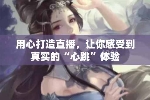 用心打造直播，让你感受到真实的“心跳”体验
