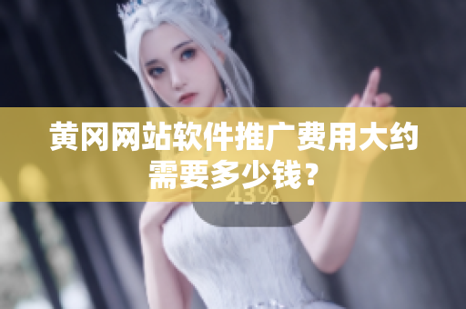 黄冈网站软件推广费用大约需要多少钱？