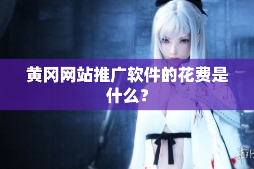 黄冈网站推广软件的花费是什么？