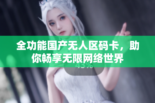 全功能国产无人区码卡，助你畅享无限网络世界