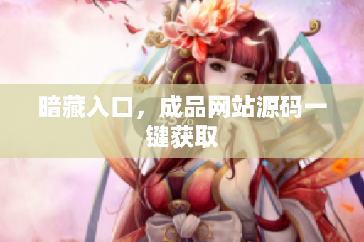 暗藏入口，成品网站源码一键获取