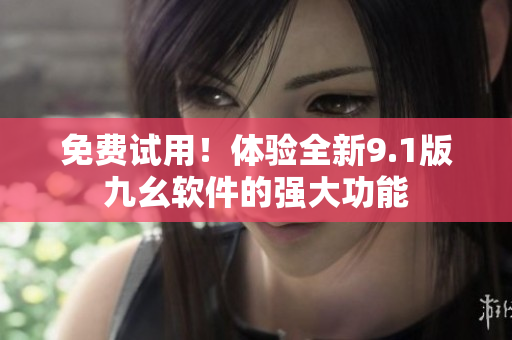 免费试用！体验全新9.1版九幺软件的强大功能