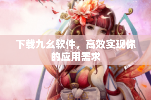 下载九幺软件，高效实现你的应用需求