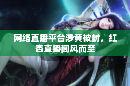 网络直播平台涉黄被封，红杏直播闻风而至