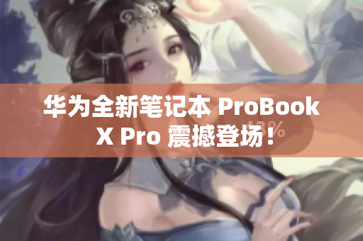 华为全新笔记本 ProBook X Pro 震撼登场！