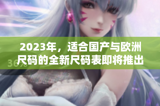 2023年，适合国产与欧洲尺码的全新尺码表即将推出
