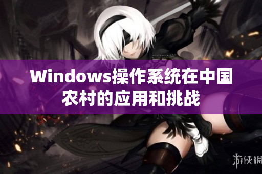 Windows操作系统在中国农村的应用和挑战