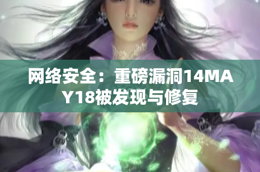 网络安全：重磅漏洞14MAY18被发现与修复