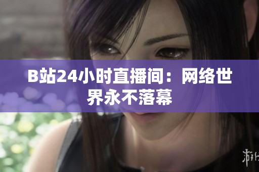 B站24小时直播间：网络世界永不落幕