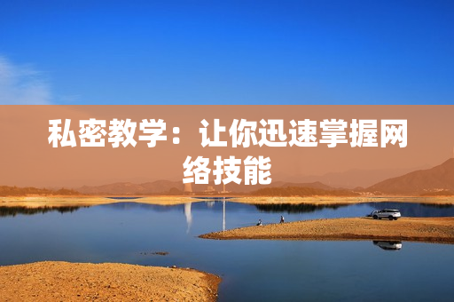私密教学：让你迅速掌握网络技能