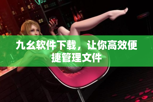 九幺软件下载，让你高效便捷管理文件