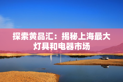 探索黄品汇：揭秘上海最大灯具和电器市场
