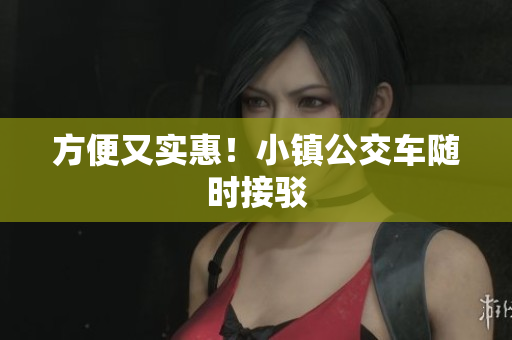 方便又实惠！小镇公交车随时接驳