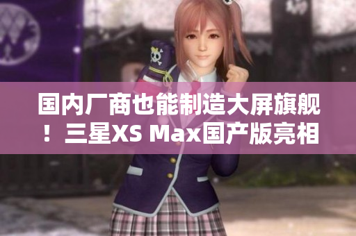 国内厂商也能制造大屏旗舰！三星XS Max国产版亮相