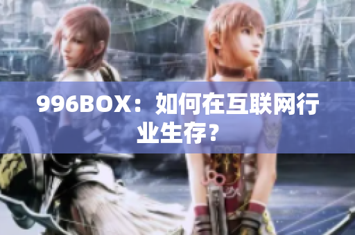 996BOX：如何在互联网行业生存？
