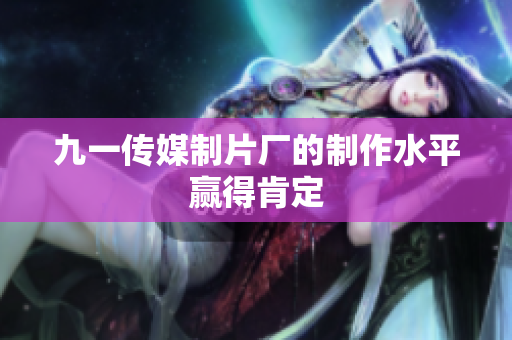 九一传媒制片厂的制作水平赢得肯定