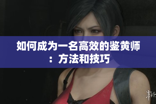 如何成为一名高效的鉴黄师：方法和技巧
