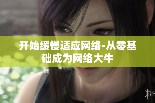 开始缓慢适应网络-从零基础成为网络大牛
