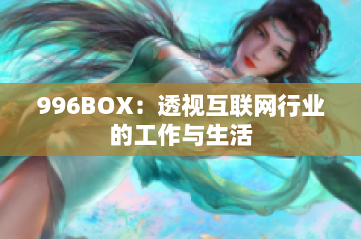 996BOX：透视互联网行业的工作与生活