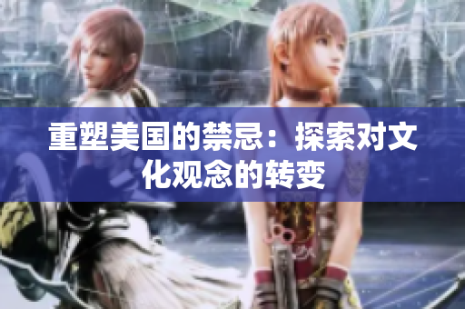 重塑美国的禁忌：探索对文化观念的转变