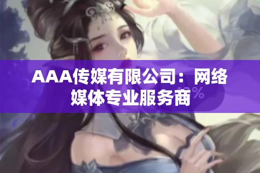 AAA传媒有限公司：网络媒体专业服务商