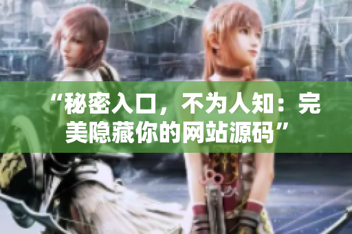 “秘密入口，不为人知：完美隐藏你的网站源码”