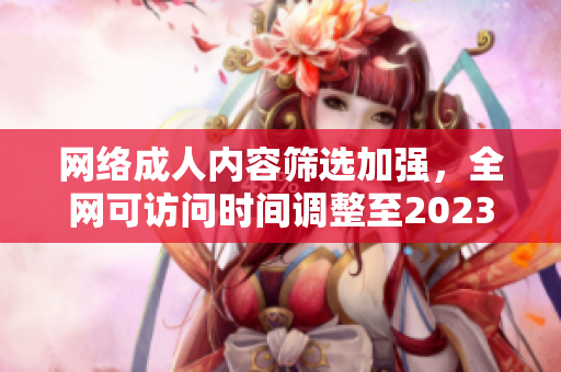 网络成人内容筛选加强，全网可访问时间调整至2023年