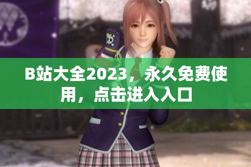 B站大全2023，永久免费使用，点击进入入口