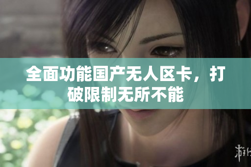 全面功能国产无人区卡，打破限制无所不能