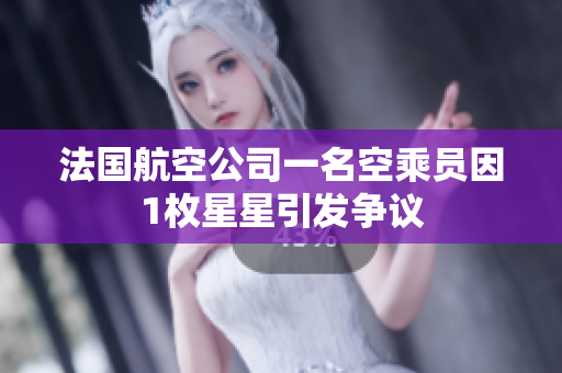 法国航空公司一名空乘员因1枚星星引发争议