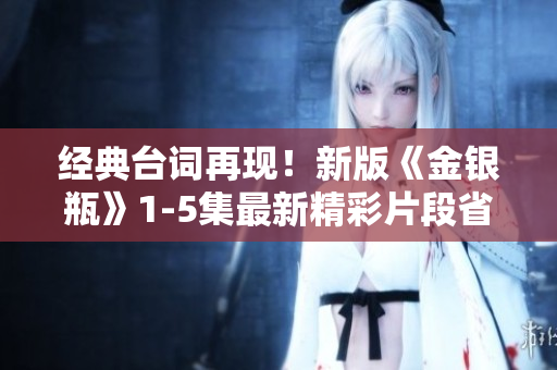 经典台词再现！新版《金银瓶》1-5集最新精彩片段省略轻易！