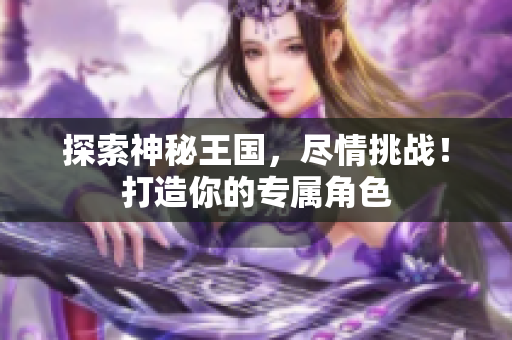 探索神秘王国，尽情挑战！打造你的专属角色